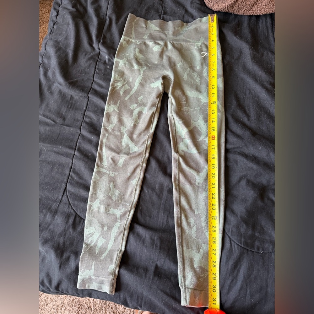 Gymshark Adapt Leggings Green Camo